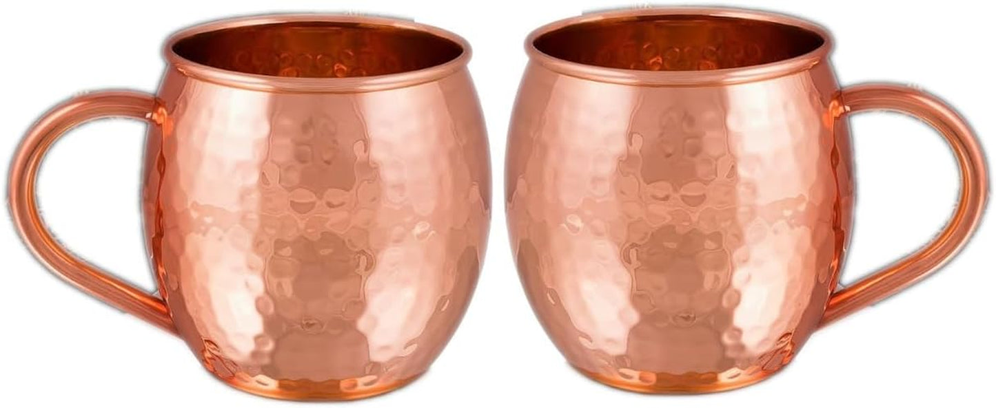 Pure Copper 5L Water Dispenser Tank with Stand, 1 Glass (300Ml), 2 Moscow Mule Mugs & 1 Extra Tap – Includes Free 4-Piece Brass Cutlery Set